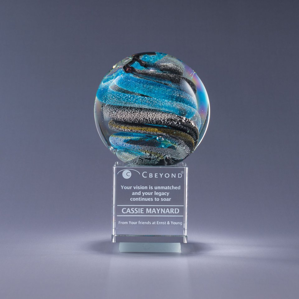 Helix art glass award