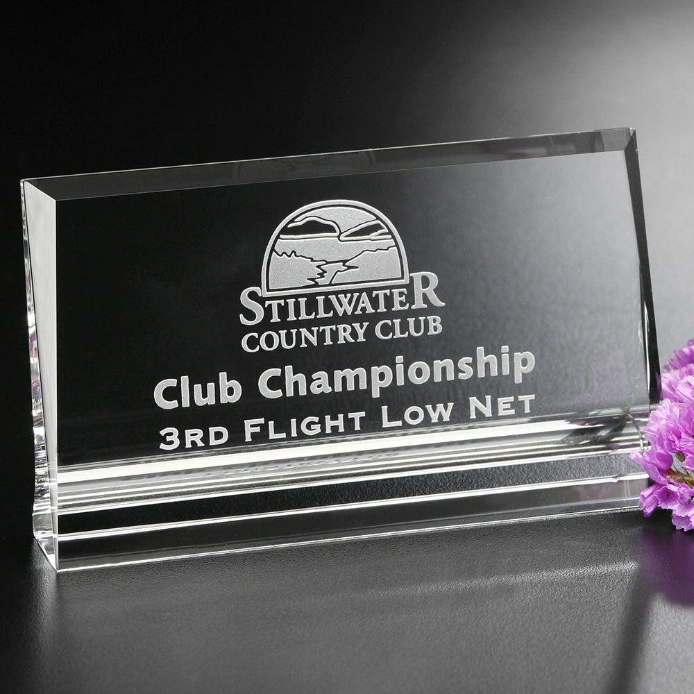 Hobart Award 6" W - Crystal D