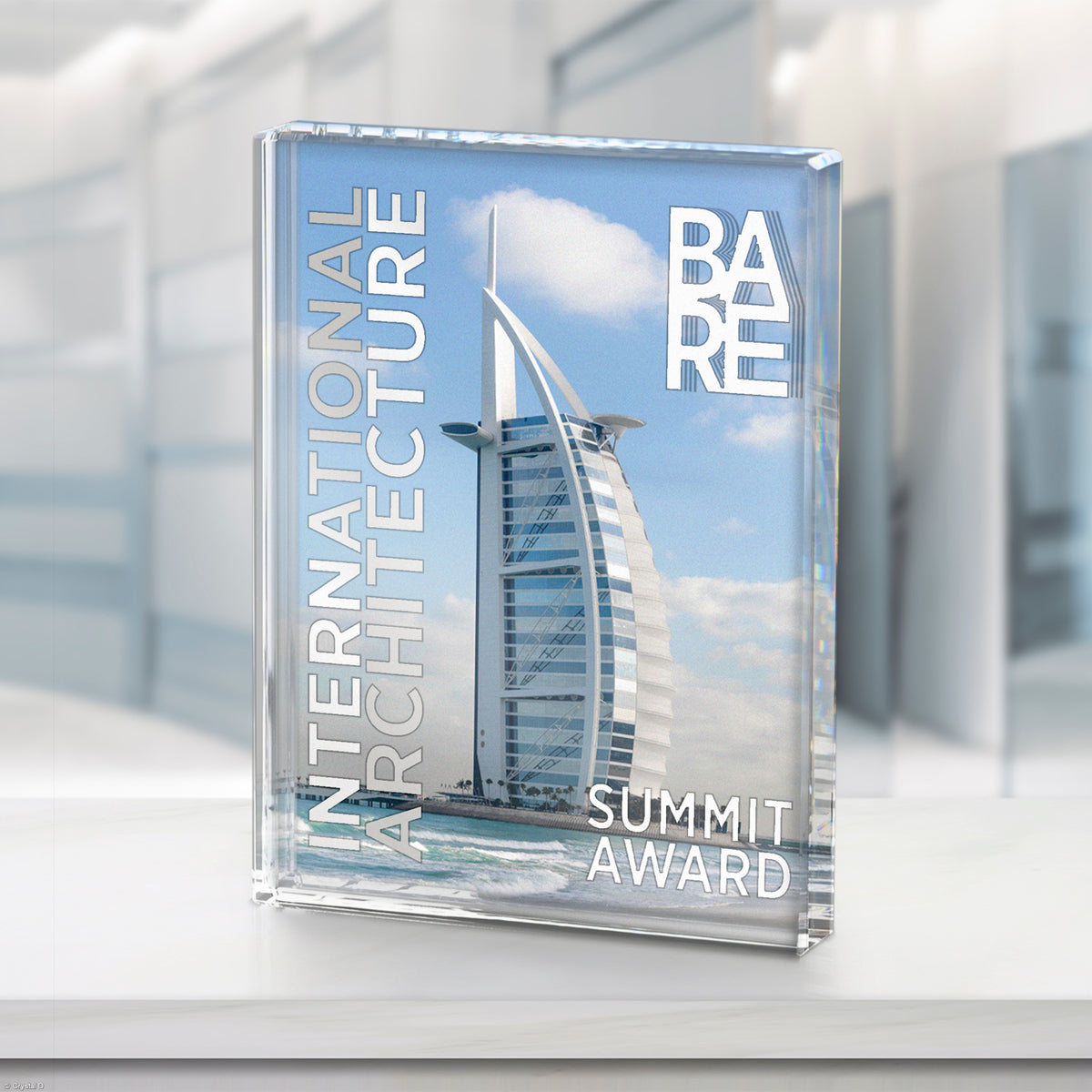 IllumaPix&trade; Freestanding Rectangle - Crystal D