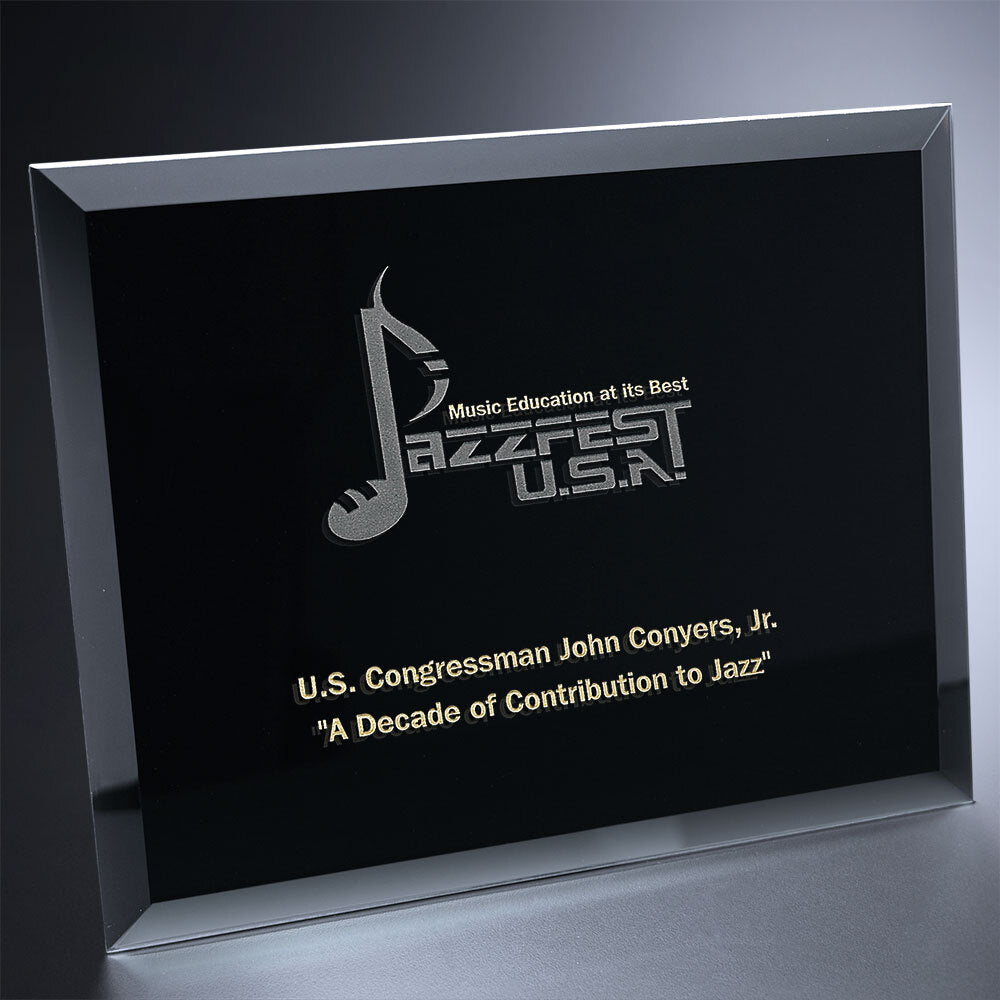 Illusion Black Award 8" x 10" - Crystal D