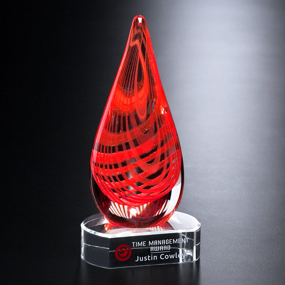 Intrigue Award 7-1/4" - Crystal D