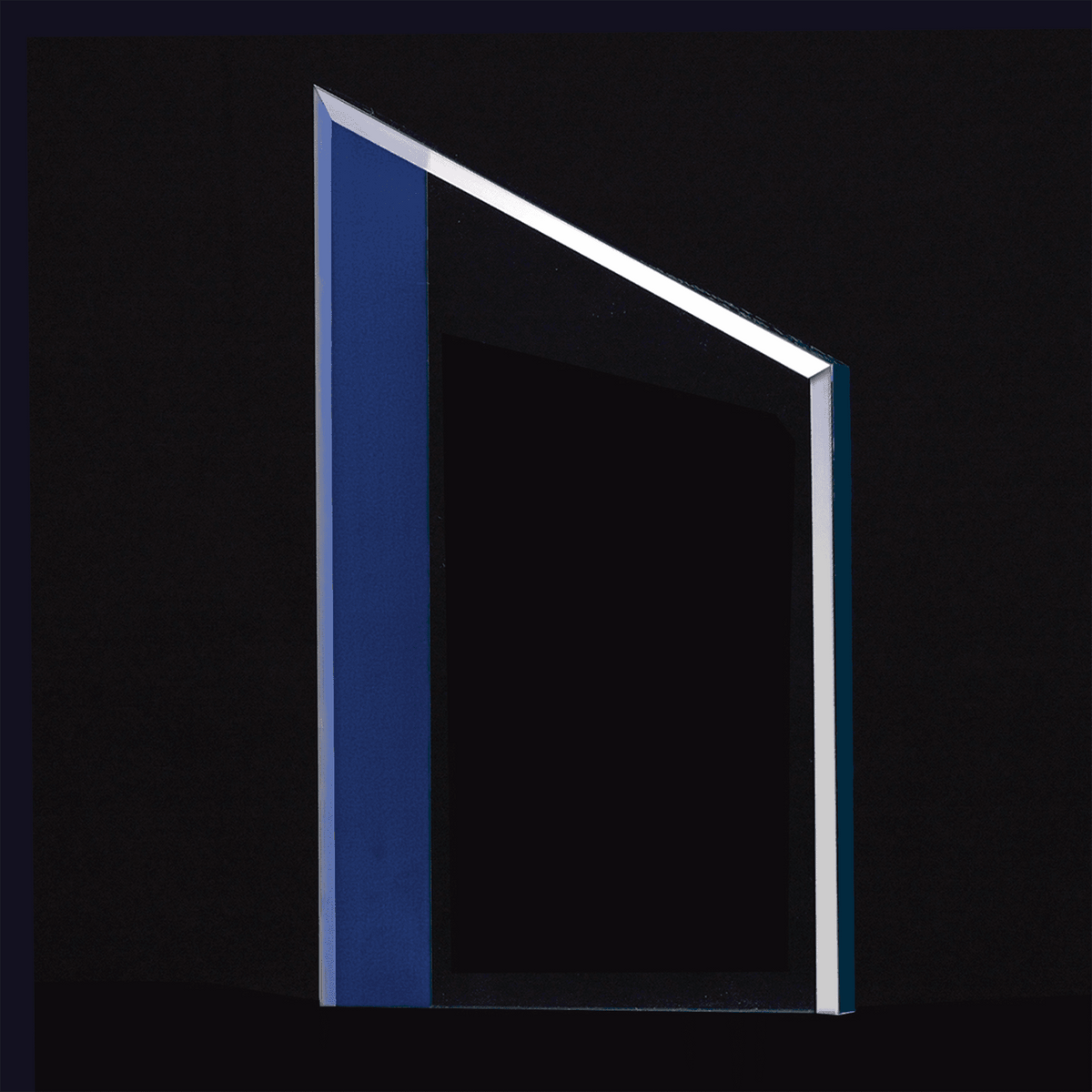 10" Zenith Series Jade Acrylic with Blue Highlights