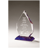 Crystal Flame Award with Prism Base
