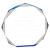 Blue Octagon Acrylic Award