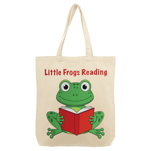 Natural Cotton Canvas Tote with 3" Gusset, 15" x 16" x 3"