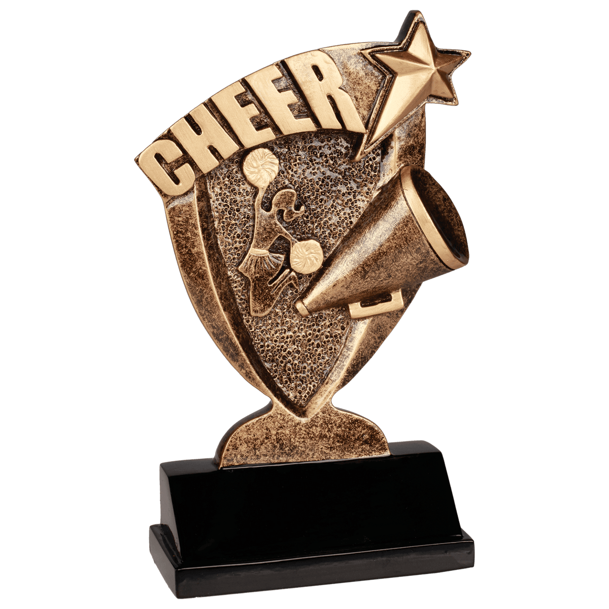 Cheer Broadcast Resin Award