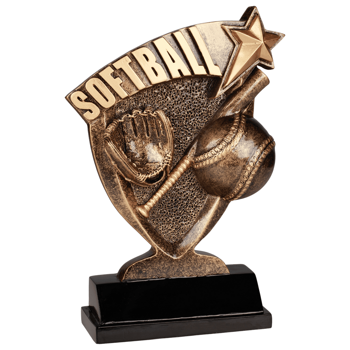 Softball Broadcast Resin