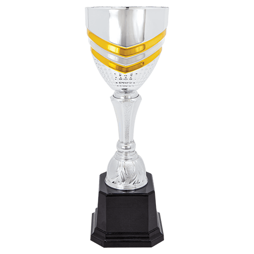 Completed Metal Cup Trophy on Plastic Base