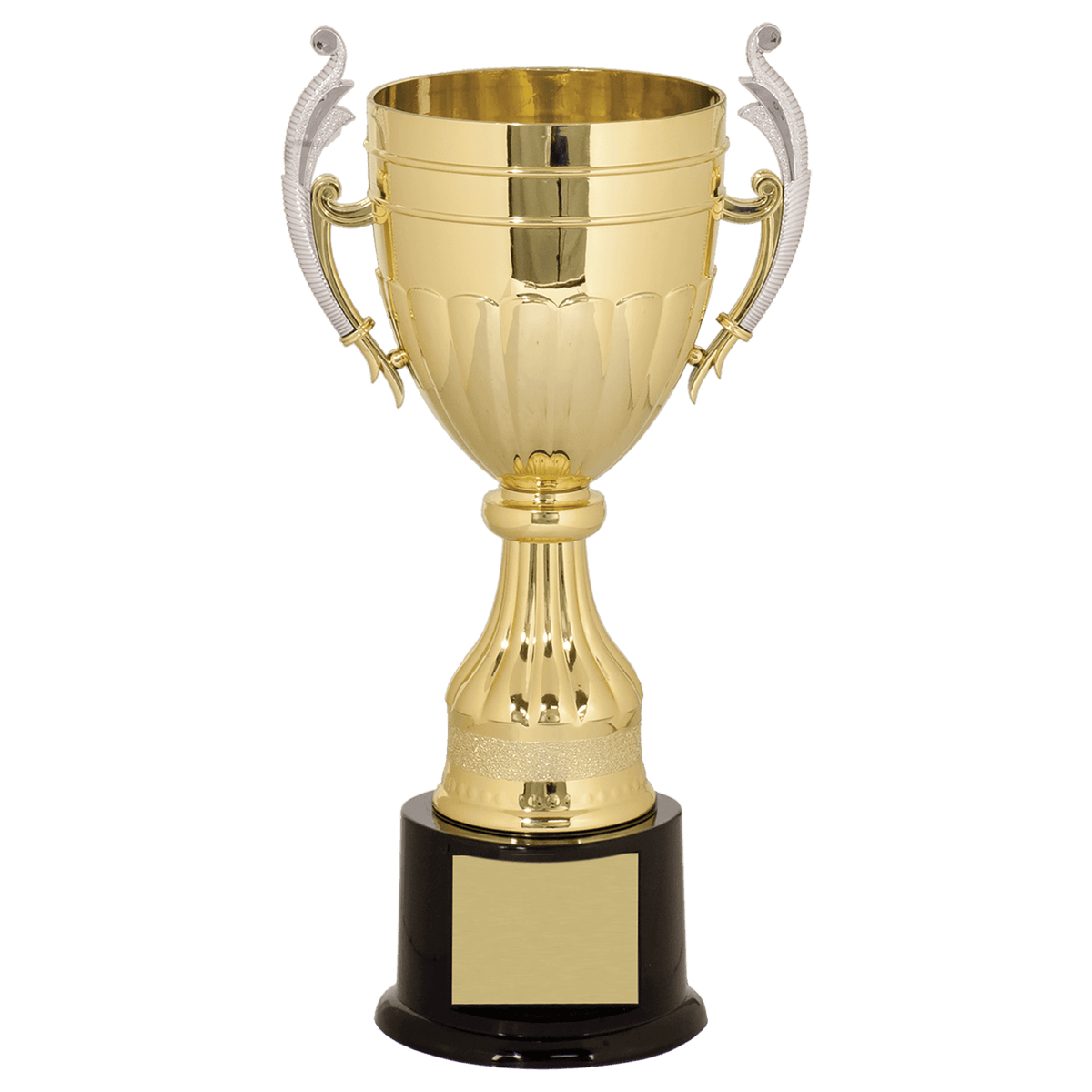Gold and Silver Plastic Cup Trophy