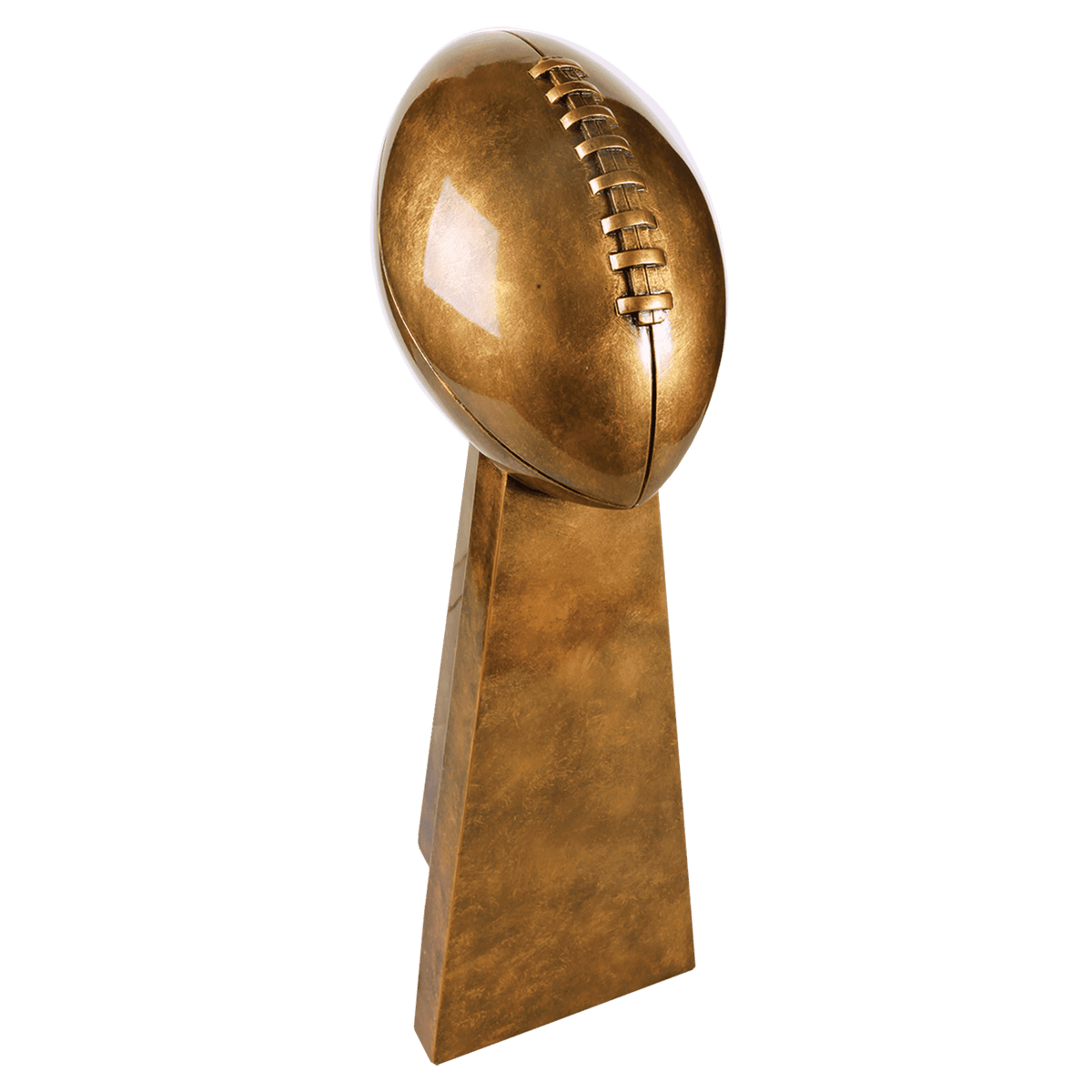 Antique Gold Football Resin