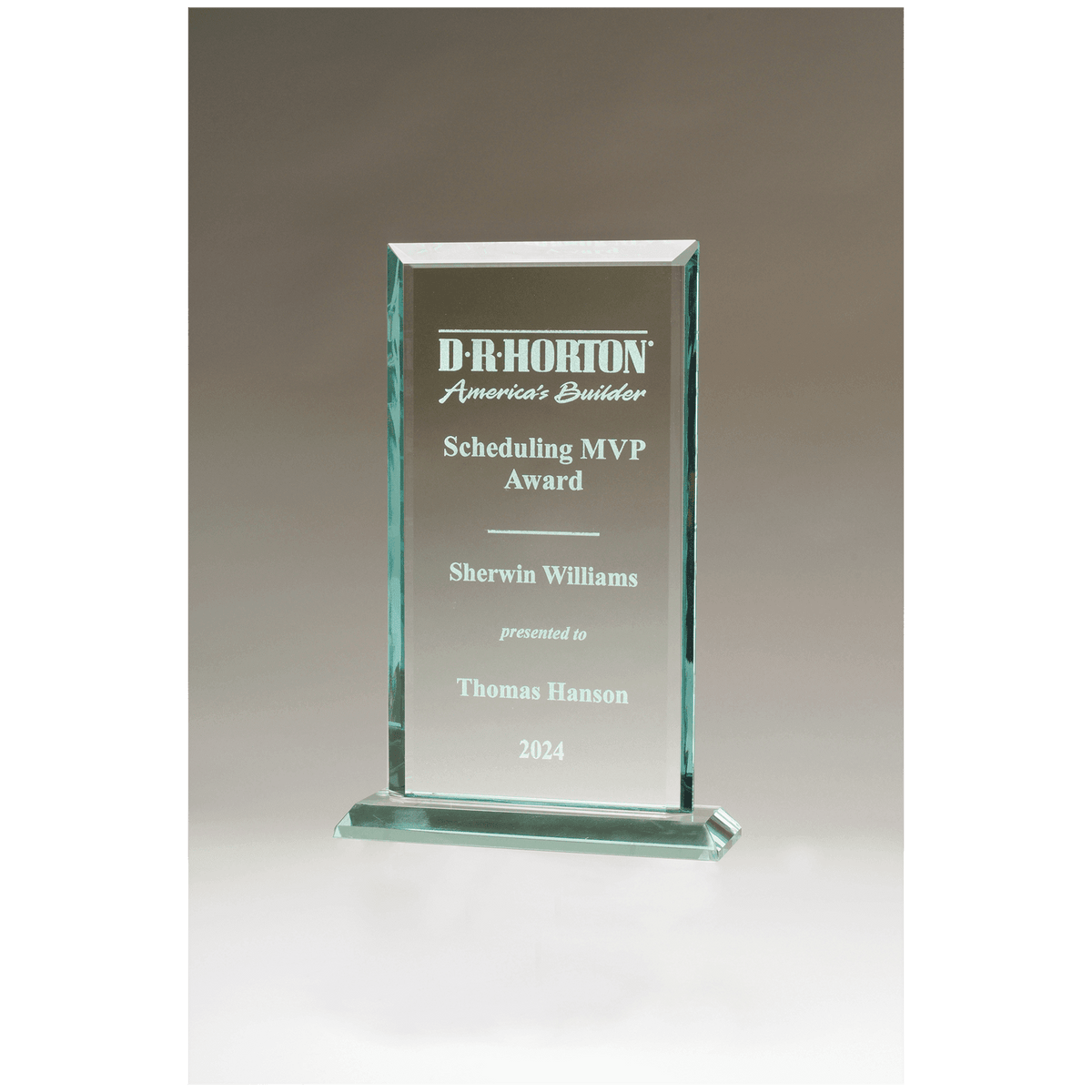 Apex Series Jade Glass Award