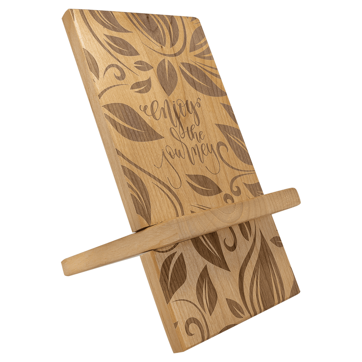 6" x 12" Red Alder Cell Phone/IPad Easel