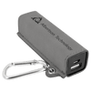 Laserable Leatherette 2200 mAh Power Bank with USB Cord