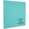 10 1/2" x 11 1/2" Laserable Leatherette 3 Ring Binder with 1" Slant D Rings