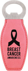 Laserable Leatherette Bottle Opener with Magnet