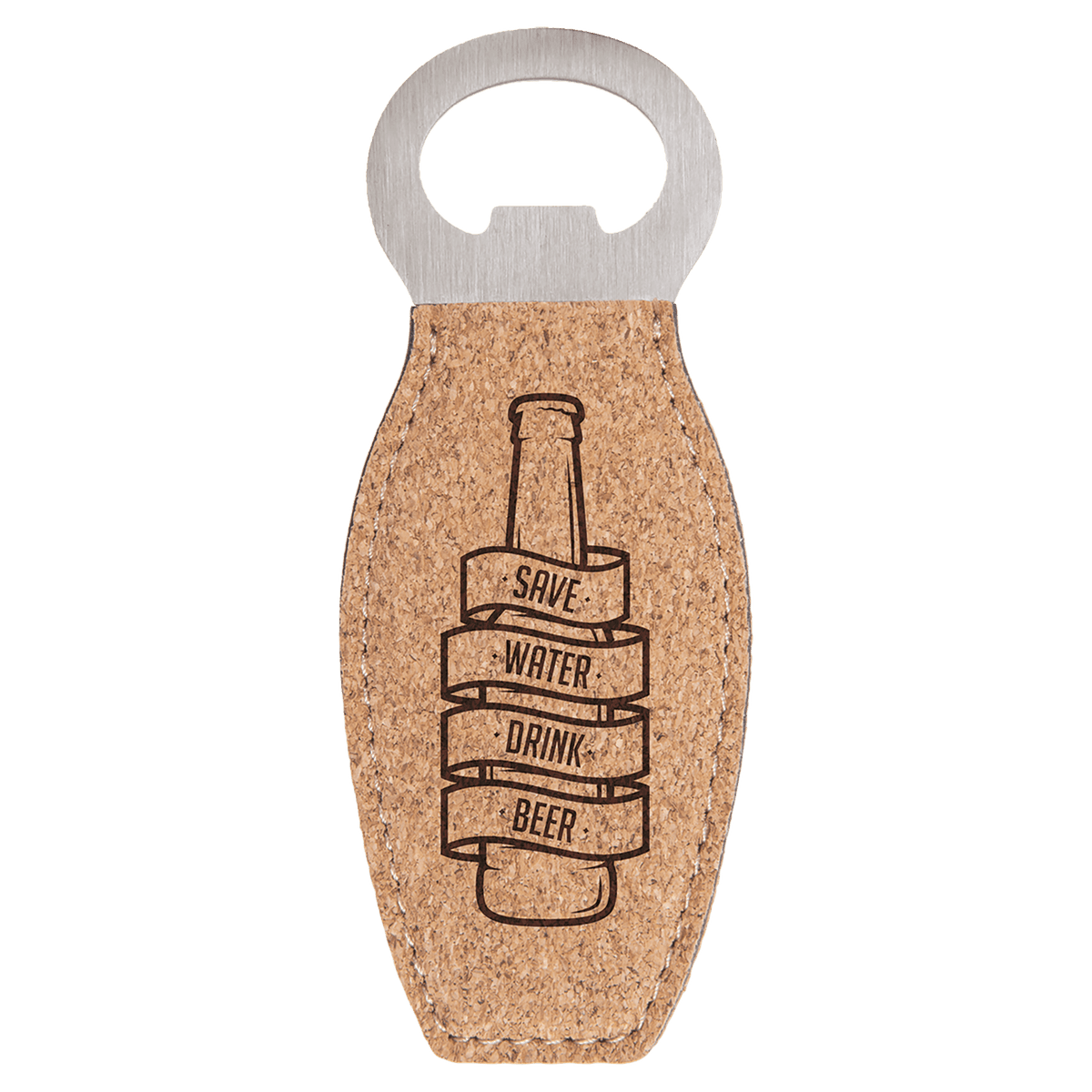 Cork Bottle Opener with Magnet