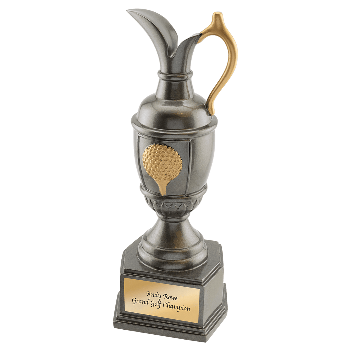 Gun Metal/Gold Golf Resin with Ferrule