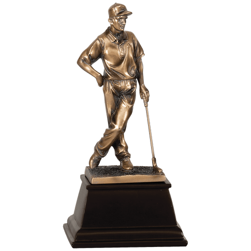 Bronze Male Golf Resin Award