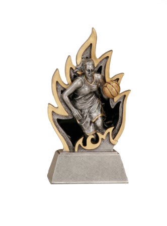 Female Basketball Ignite Resin