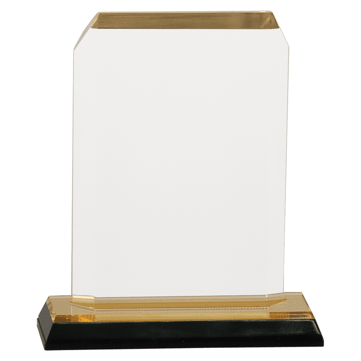 Gold Clipped Corner Impress Acrylic