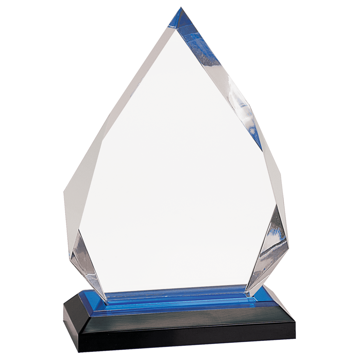 5 1/4" x 7 3/4" Blue Diamond Impress Acrylic