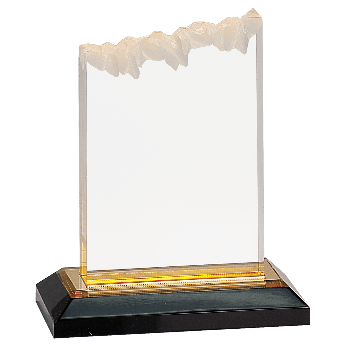Gold Frosted Impress Acrylic