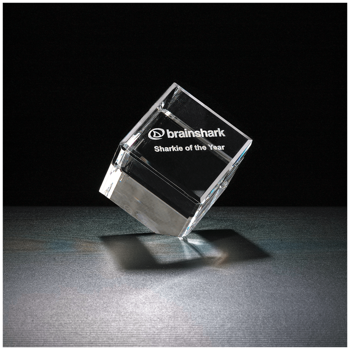 2 3/8" Cube Series, Clipped Cube Multi-Faceted Award