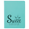 Personalized Leatherette Passport Holder — 4¼" × 5½"