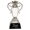 Crystal Cup with Silver Handles