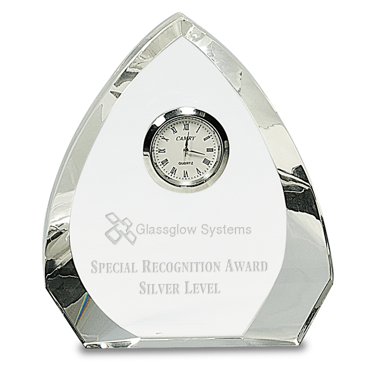 Arch Crystal Clock