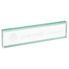 Jade Glass Desk Wedge