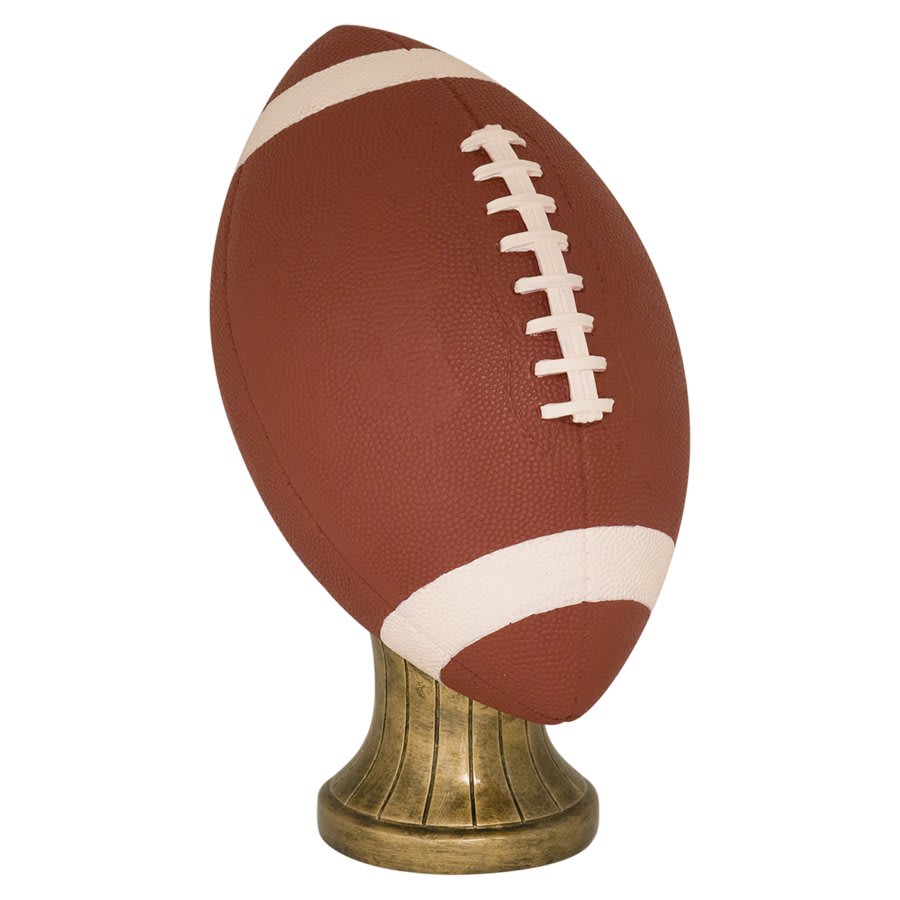 11" Color Football Resin