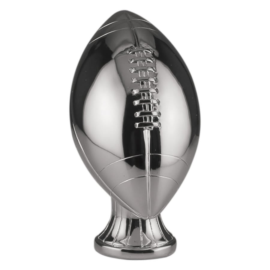 Silver Football Resin