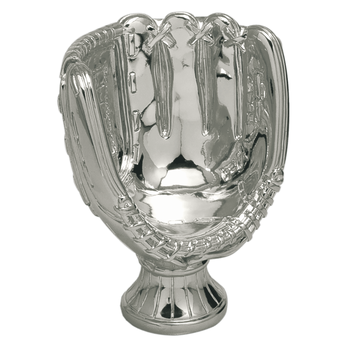 Silver Baseball/Softball Glove Resin