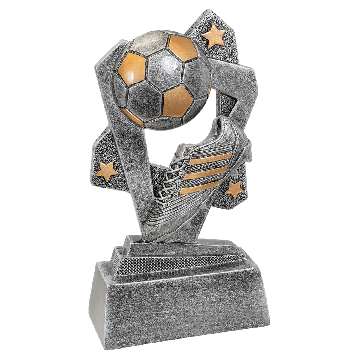 Soccer Triumph Resin