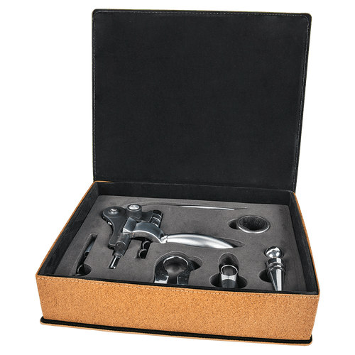 Cork 5-Piece Wine Tool Set
