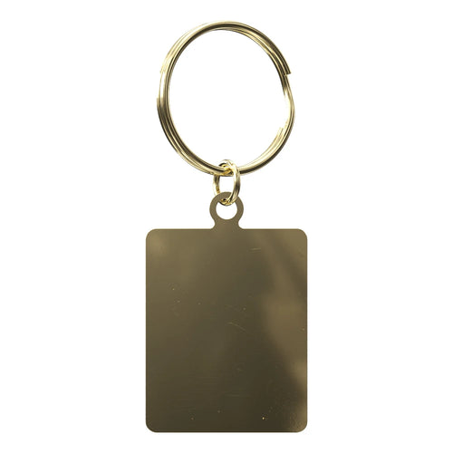Rectangle Key Tag (1-1/8" x 1-1/2")