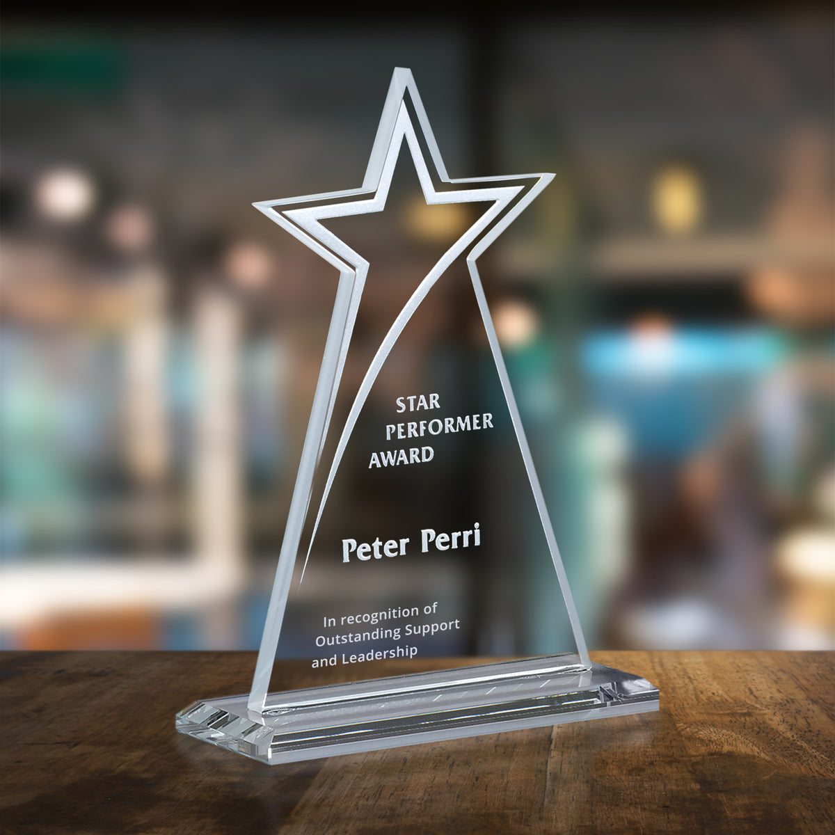 Meteor Star 10-1/2" - Crystal D