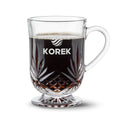 Brinkley Footed Mug - 10oz with custom deep-etch engraving