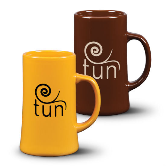 Palmira Mug - 13oz with custom deep-etch engraving