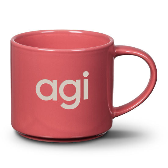 Davies Mug - 16oz with custom deep-etch engraving