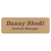 Personalized Brass Name Badge