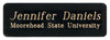 Personalized Brass Name Badge