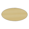 Personalized Engraved Oval Plastic Name Badge – 3" x 1.5"