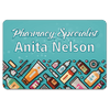 Personalized Composite Name Badge – Rounded Corners
