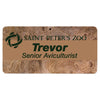Personalized Color Aluminum Name Badge