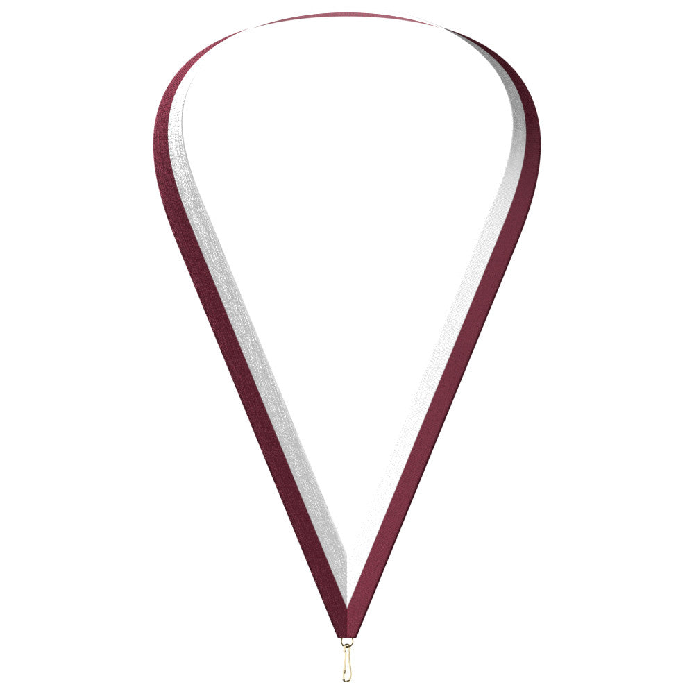 Maroon & White Neckbands
