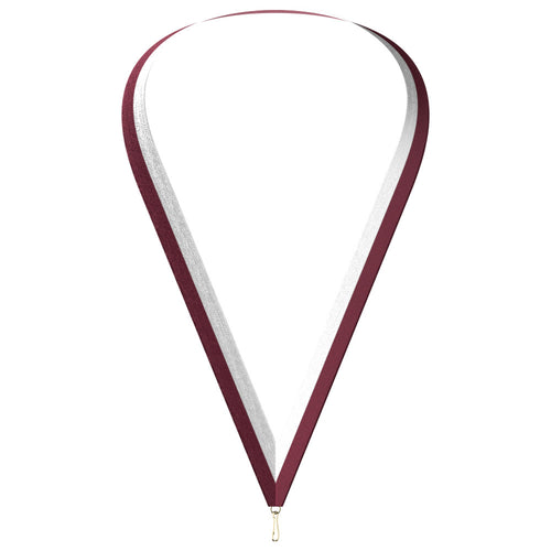 Maroon & White Neckbands