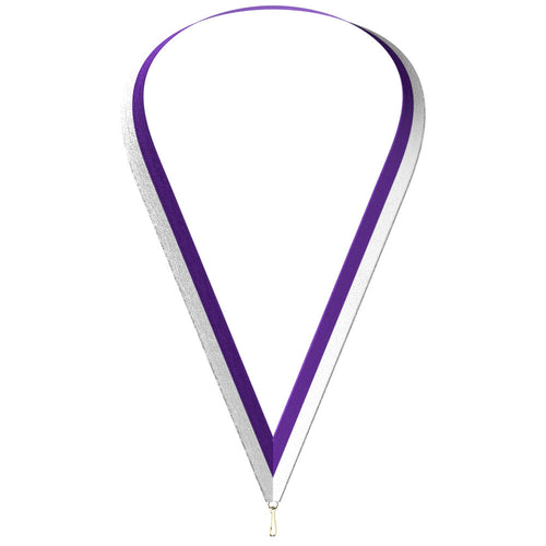 Purple & White Neckbands