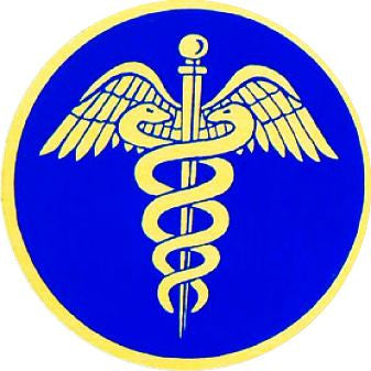 Caduceus Foil Label